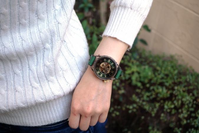 メカニックワールド　GD　真鍮  グリーン