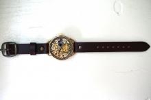 K-11　クラウン　真鍮　　スケルトン　ワインブラウン