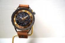 メカニックブラック　AT　キャメル　真鍮