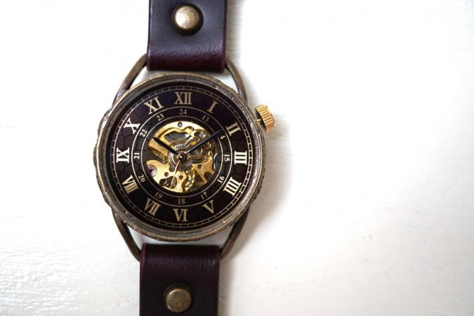 MK-6 メカニックワールド　GD　Mサイズ　真鍮 ワインブラウン