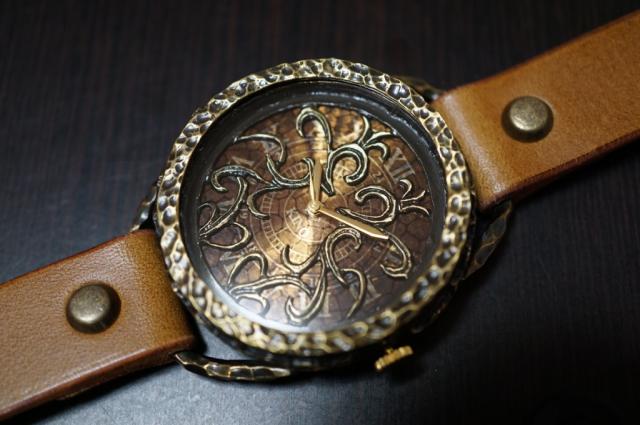 L-5 エンブレム 真鍮 キャメル