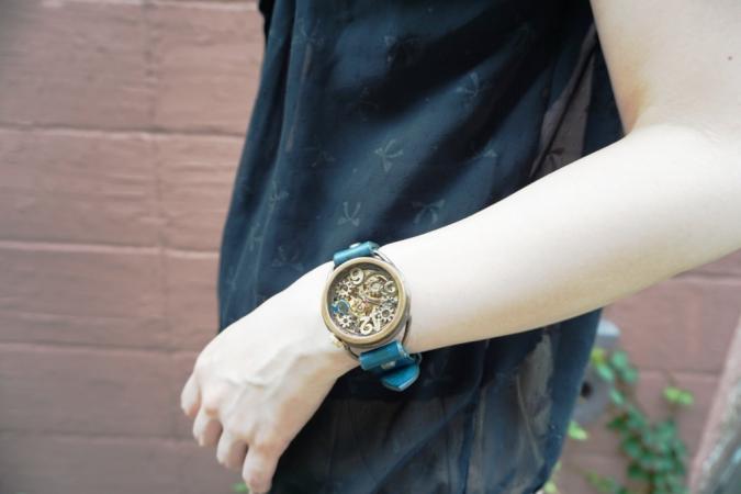 K-4 ハグルマジック MV/GD 真鍮 ブルー