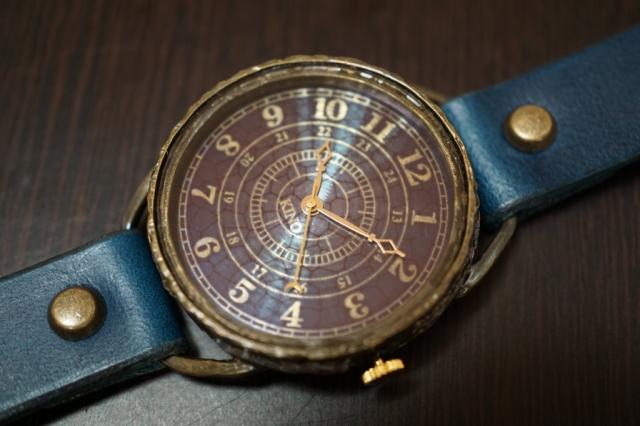 L-4 クラック ワールド アラビア 真鍮 ブルー