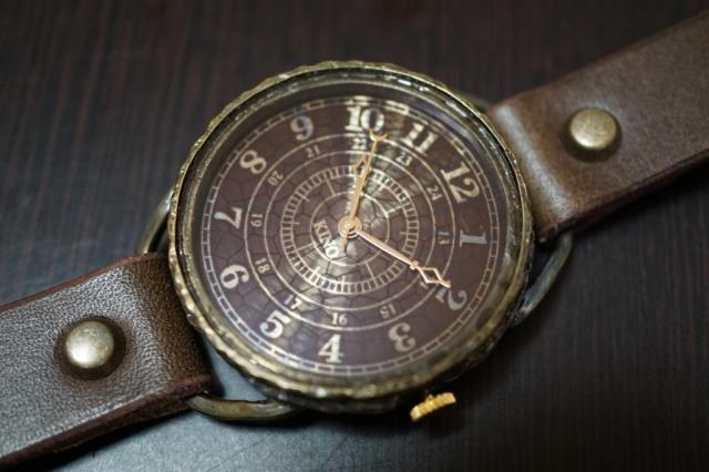 L-4 クラック ワールド アラビア 真鍮 ブラウン