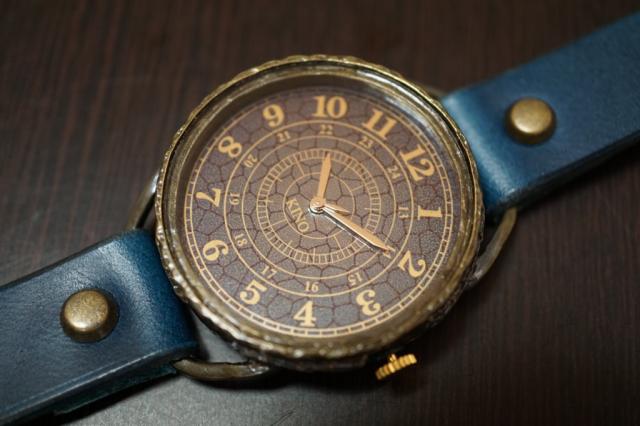 L-4 クラック ヴィヴィット アラビア 真鍮 ブルー