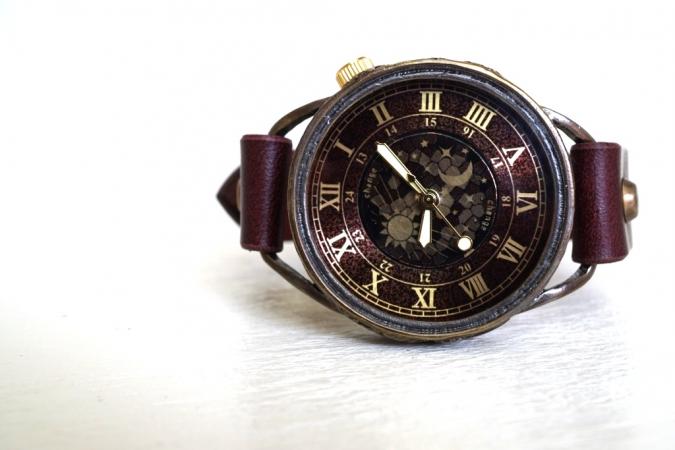 L-13 チェンジワールド ローマ　Lサイズ　ワインブラウン