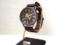 L-13 チェンジワールド ローマ　Lサイズ　ワインブラウン