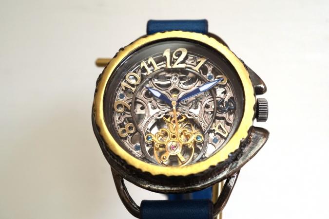 アラベスク　AT　SV/MOV　真鍮　ブルー