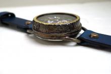 アラベスク　AT　SV/MOV　真鍮　ブルー