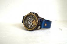 アラベスク　AT　SV/MOV　真鍮　ブルー