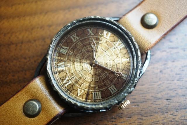 L-9 クラック ワールド ローマ Mサイズ　真鍮キャメル