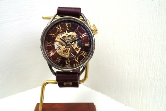 メカニックワールド　GD　Lサイズ　真鍮　 ワインブラウン