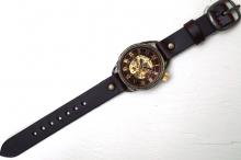 メカニックワールド　GD　Lサイズ　真鍮　 ワインブラウン