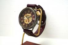 メカニックワールド　GD　Lサイズ　真鍮　 ワインブラウン