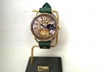 K-11　クラウン　真鍮　　スケルトン　GD/MOV　グリーン