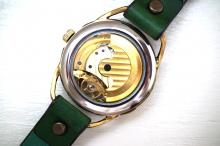 K-11　クラウン　真鍮　　スケルトン　GD/MOV　グリーン