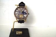 K-11　クラウン　真鍮　　スケルトン　SV/MOV　ブラック