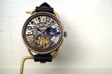 K-11　クラウン　真鍮　　スケルトン　SV/MOV　ブラック