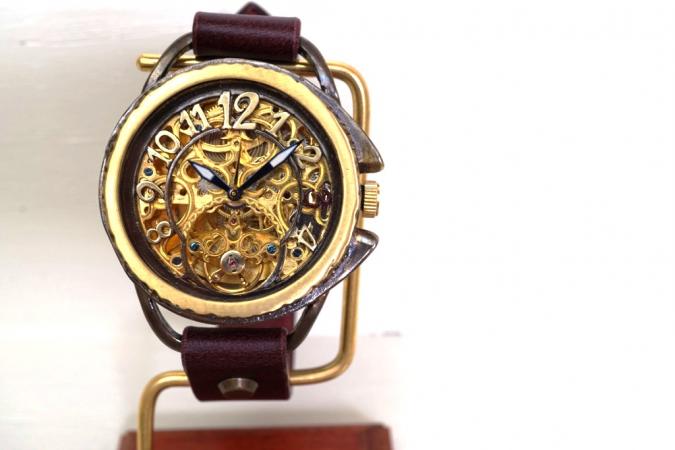 アラベスク　AT　GD/MOV　真鍮　ワインブラウン