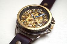 アラベスク　AT　GD/MOV　真鍮　ワインブラウン