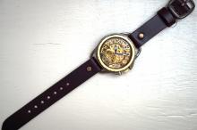 アラベスク　AT　GD/MOV　真鍮　ワインブラウン