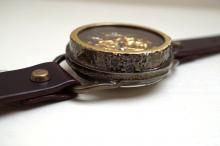 アラベスク　AT　GD/MOV　真鍮　ワインブラウン