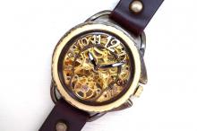 アラベスク　AT　GD/MOV　真鍮　ワインブラウン