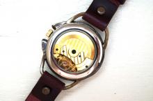 アラベスク　AT　GD/MOV　真鍮　ワインブラウン