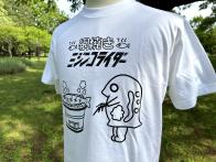 網焼きミジンコライダー　Tシャツ(クリアファイルおまけ)