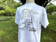 波乗りミジンコライダー　Tシャツ(クリアファイルおまけ)