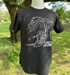 波乗りミジンコライダー　Tシャツ(クリアファイルおまけ)
