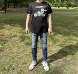 ミジンコライダーバイクVer　Tシャツ(クリアファイルおまけ)