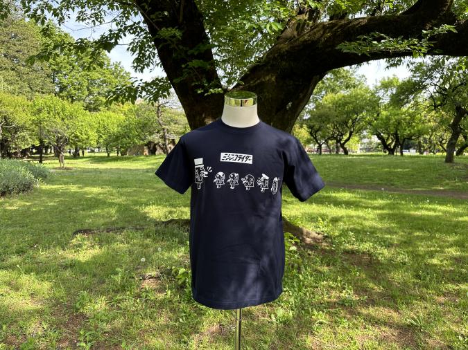 ミジンコライダー家族・整列　Ver　Tシャツ(両面)(クリアファイルおまけ)
