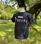 ミジンコライダー家族・整列　Ver　Tシャツ(両面)(クリアファイルおまけ)
