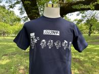 ミジンコライダー家族・整列　Ver　Tシャツ(両面)(クリアファイルおまけ)