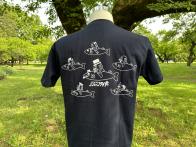 ミジンコライダー家族・整列　Ver　Tシャツ(両面)(クリアファイルおまけ)