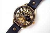 K-11　クラウン　真鍮　　スケルトン　GD/MOV　ブラック