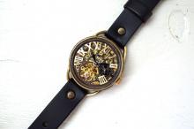 K-11　クラウン　真鍮　　スケルトン　GD/MOV　ブラック