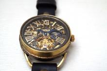 K-11　クラウン　真鍮　　スケルトン　GD/MOV　ブラック