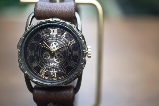 S-2 ハグルマ ワールド ローマ Sサイズ　真鍮ブラウン