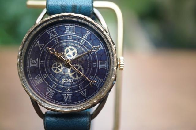 L-7 ハグルマワールド　ローマ　Lサイズ　真鍮　ブルー