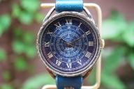 L-4 クラック ワールド ローマ 真鍮 ブルー