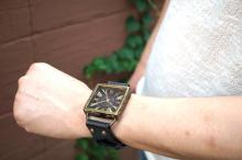 クラックワールドスクエア　Lサイズ　真鍮　イエロー