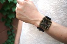 クラックワールドスクエア　Lサイズ　真鍮　イエロー