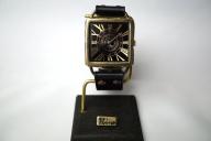 クラックワールドスクエア　Lサイズ　真鍮　ブラック