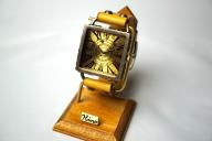 クラックワールドスクエア　Lサイズ　真鍮　イエロー