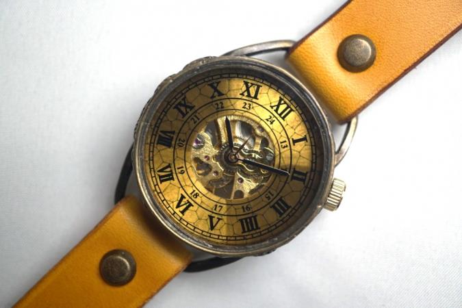 MK-6 メカニックワールド　GD　Mサイズ　真鍮　イエロー