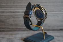 キノパンクブルー　真鍮　ブルー(ドラーロ)　手作り腕時計