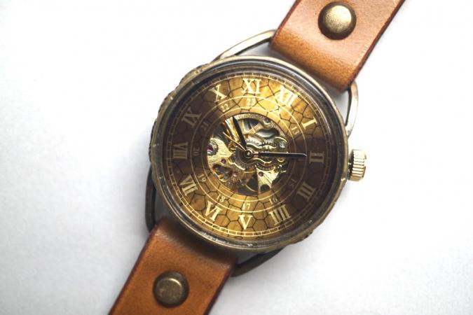 MK-6 メカニックワールド　GD　Mサイズ　真鍮 キャメル