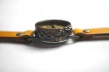 SS-1 クラック アンティーク ローマ SSサイズ　真鍮 イエロー